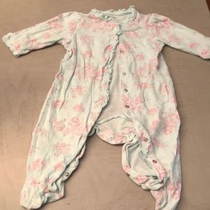 9 mos Baby Girl’s Footie Pajamas